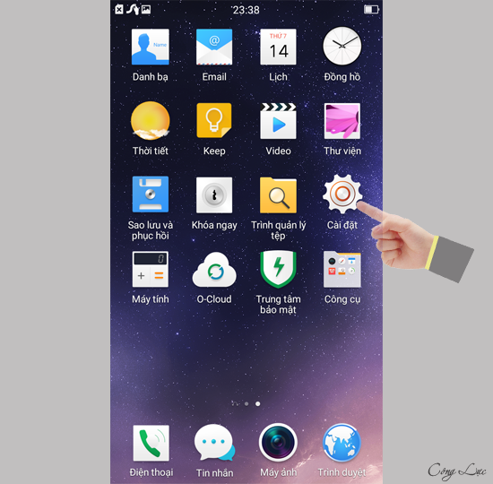 Cách phát wifi trên điện thoại OPPO F1